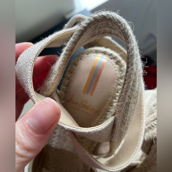 NWT Sam Edelman Vada Espadrille Platform Wedge Sandal Heels - Picture 4 of 11